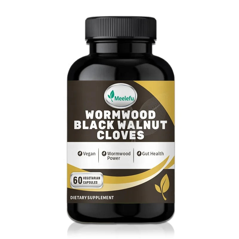 OEM/ODM Wormwood Black Walnut Clove Capsules with Wormwood Herb Black Walnut Extract for Cleanse Detox Intestinal