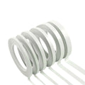 Easy Tear Pressure Sensitive Double Sided Die Cut Acrylic Low Noise Adhesive Sticker White Roll 10m Office Craft Scrapbooking