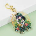 Customized Wholesale Acrylic Keychain Mobile Phone Sling Keychain Customized Cartoon Animation Keychain