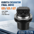 Genuine Replacement U27 U25 Driving Travel Motor KX61-3 U20 Final Drive for Kubota Excavator