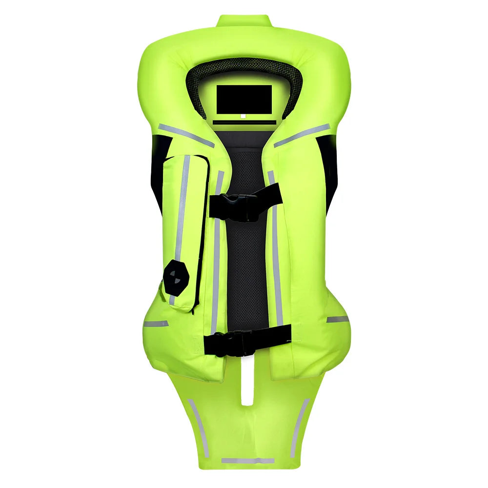 CE Certified Smart Motorcycle Airbag Vest Professional Racing Safety Jacket 0.1s Trigger Inflatable Biker Vest OEM Wholesale MegaBDM
