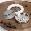 Precision Shower Screen Group Head with Silicone Steam Ring Compatible with Breville 9 Series Espresso Machines