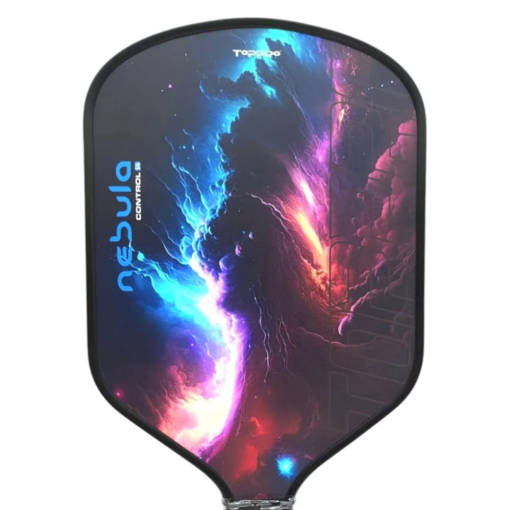 New Picklaball Squash Paddle with Red Carbon Fiber Surface Fully customizable OEM ODM
