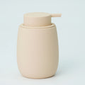 Eco-Friendly Resin Cylindrical Soap Dispenser Bathroom Accessory for Home & Hotel Use MegaBDM