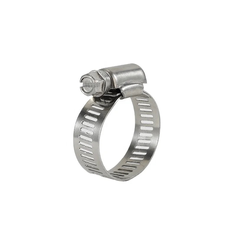 Best Quality Adjustable 201 304 316 Stainless Steel Hose Clamp Clip American Type Worm Gear Drive Hose Clamp MegaBDM