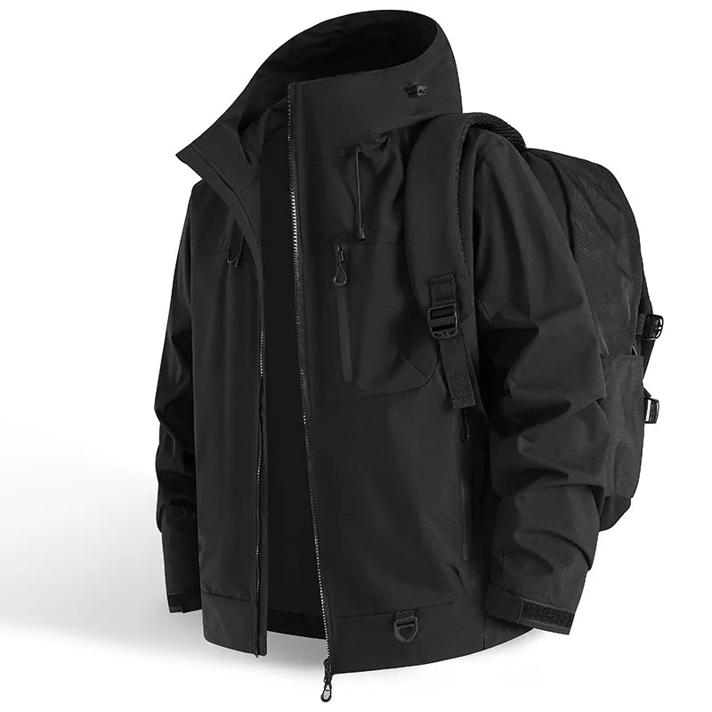 Oem Customized logo Design Casual Plus Size Work Jacket Spring and Autumn Suitable Camping Mountaineering Men's Jacket MegaBDM