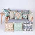 Amity Manufacturer Wholesale Geometric Printing Polyester Throw Pillowcase Hotel  Decorative Sofa Cushion Covers
