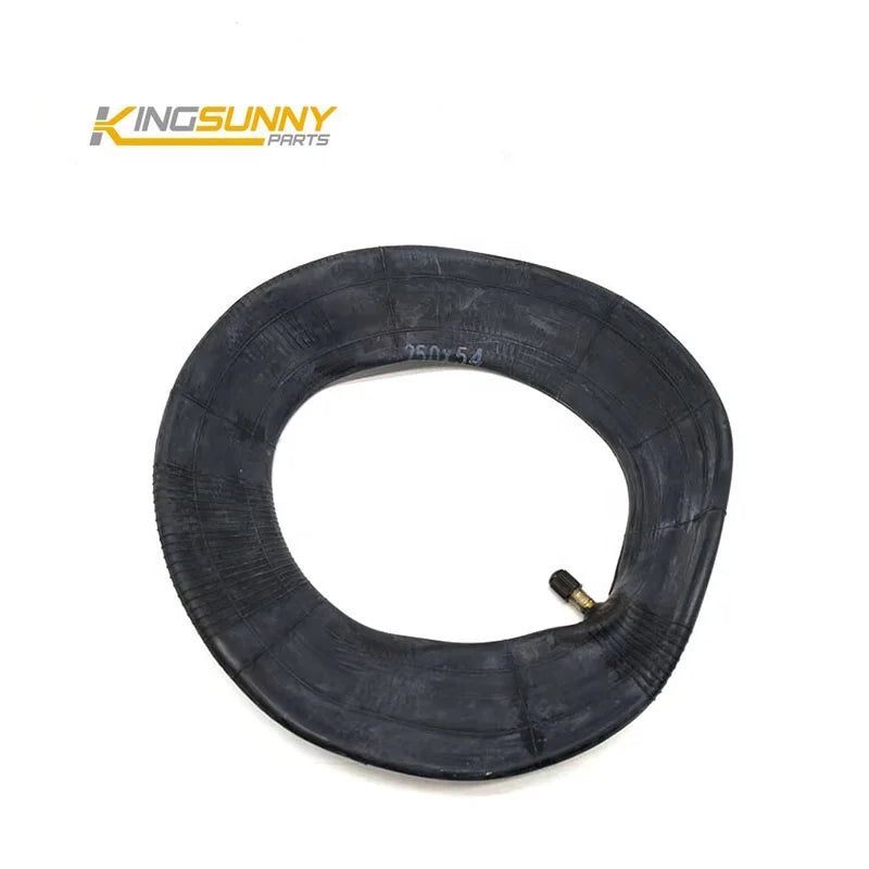Electric Scooter Parts 250X54 Inflatable Inner Tube for Escooter Tire Rubber Wheel with Straight Valve Replacement Accessory