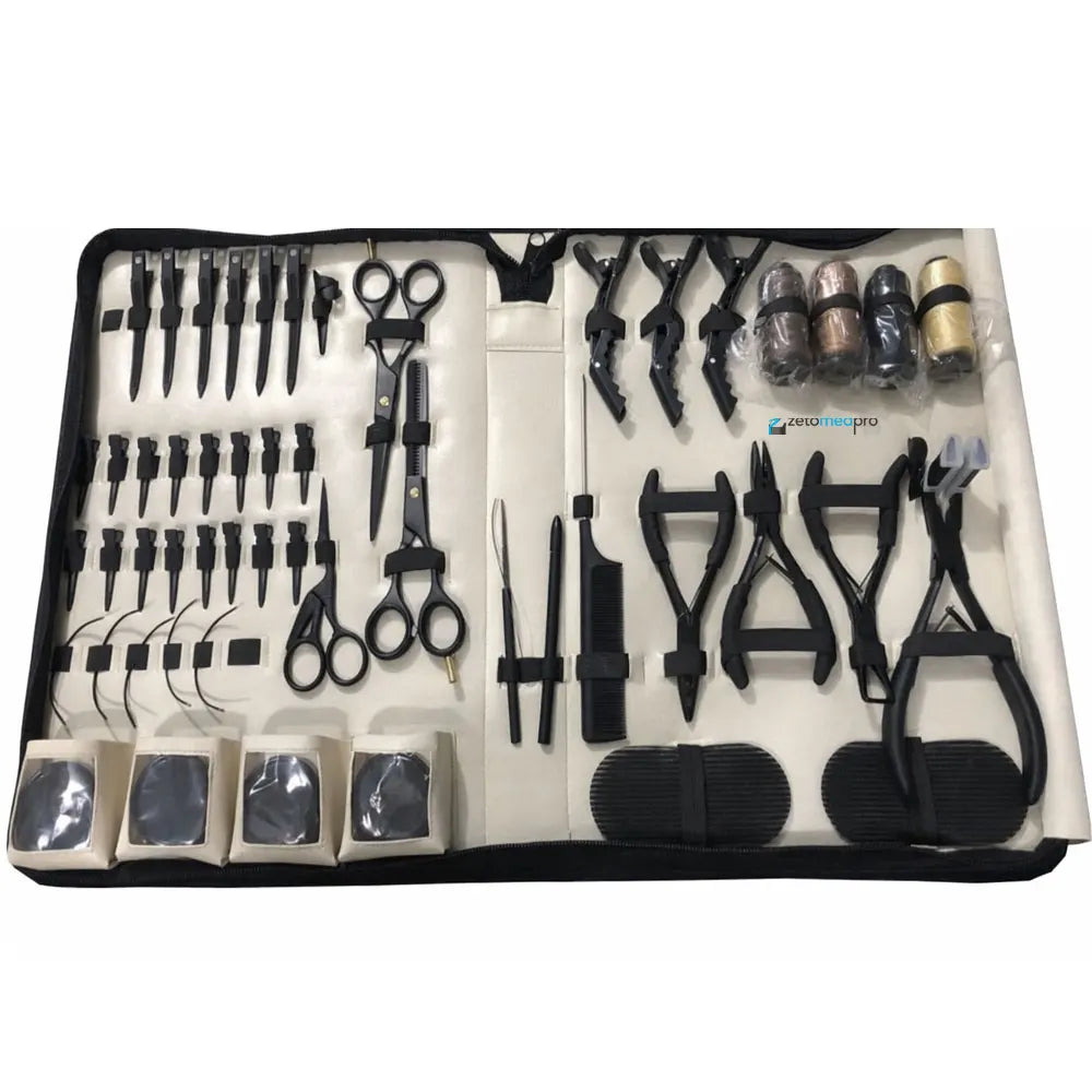 Professional Hair Extension Tool Kit Complete Set High Quality Stainless Steel For Salon Use OEM Wholesale price