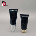D30mm Free Sample Cheap Empty Plastic Plastic Soft Tube 30ml Packing Hand Cream Matt Black Soft Squeezed Cosmetic Tube