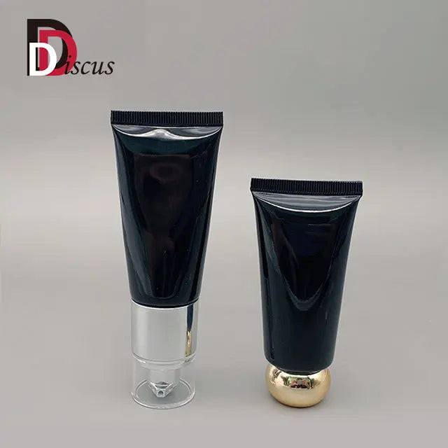 D30mm Free Sample Cheap Empty Plastic Plastic Soft Tube 30ml Packing Hand Cream Matt Black Soft Squeezed Cosmetic Tube