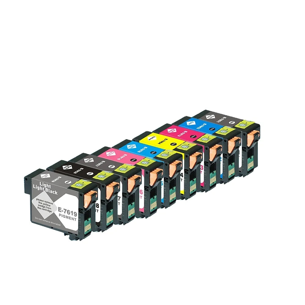 Tatrix T7611 T7612 T7617 T7618 T7619 T7613 T7614 T7615 T7616 Color Compatible Ink Cartridge for Epson SureColor P608