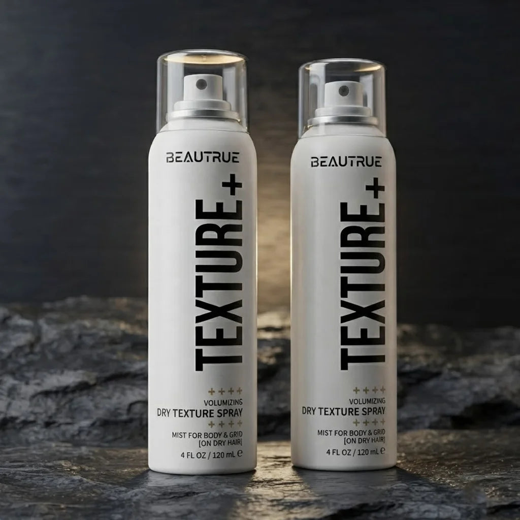 Custom Hair Styling Dry Texture Spray Volumizing Hairspray Increased Volume Subtle Grip Thermo Protect Light Hold Salon Supply MegaBDM
