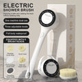 2025 NEW Electric Shower Body Cleaning Brush 5 Heads Spinning Spa Bath Brush Waterproof Long Handle Personal Back Rubbing 3 Gear