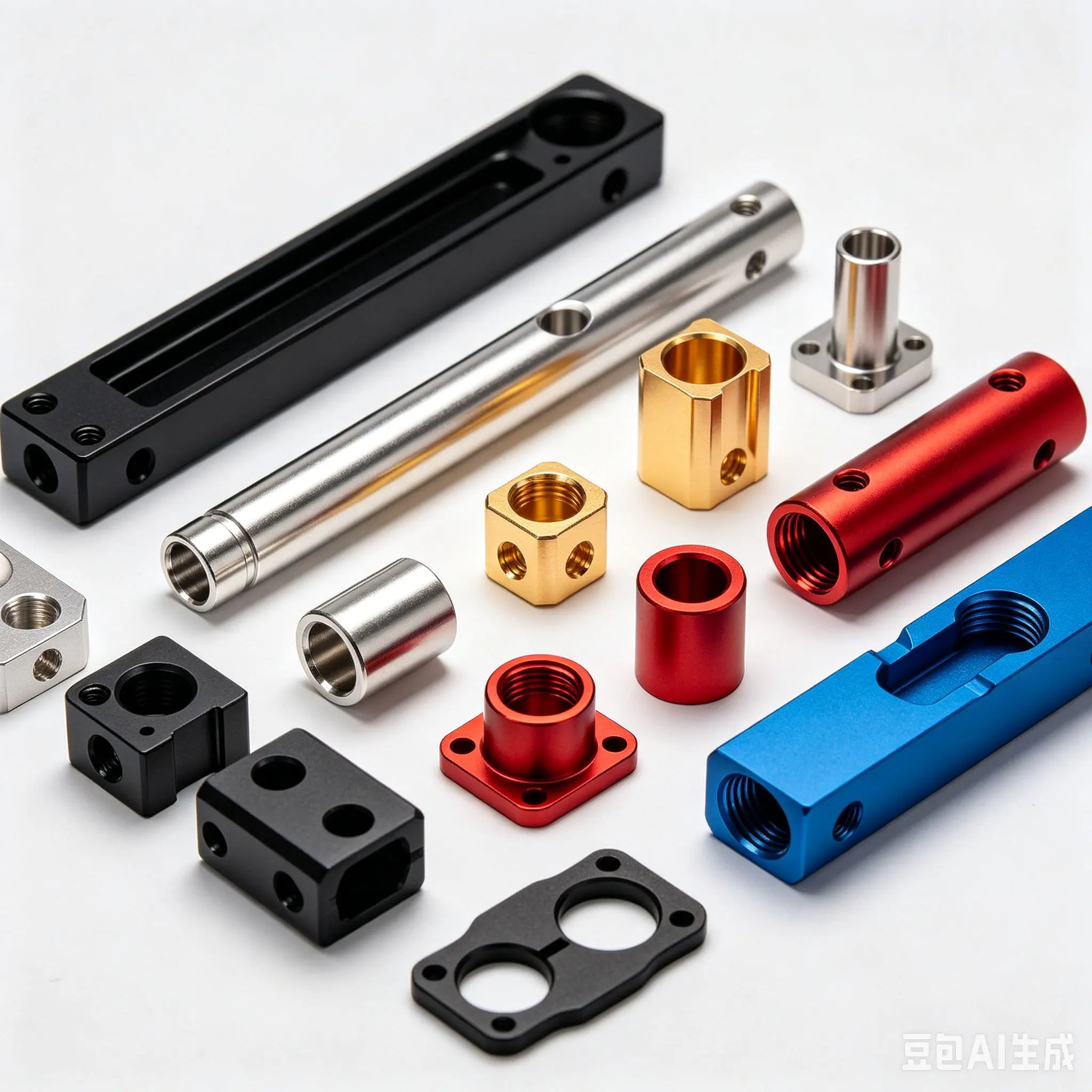 Custom Precision Stainless Steel Aluminum Titanium CNC Machining Milling Turning Parts Fabrication Service CNC Machining Parts