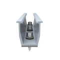 Wholesale QK Brand PV Anodized Stainless Steel Profile Solar Rail Panel Mounting Mini Rails Kits Model QK-03 Tile Rooftop Wind