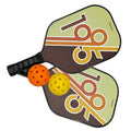 Color Design Pickleball Paddle Set Custom Carbon Fiber Pickelball Paddle Pickleball