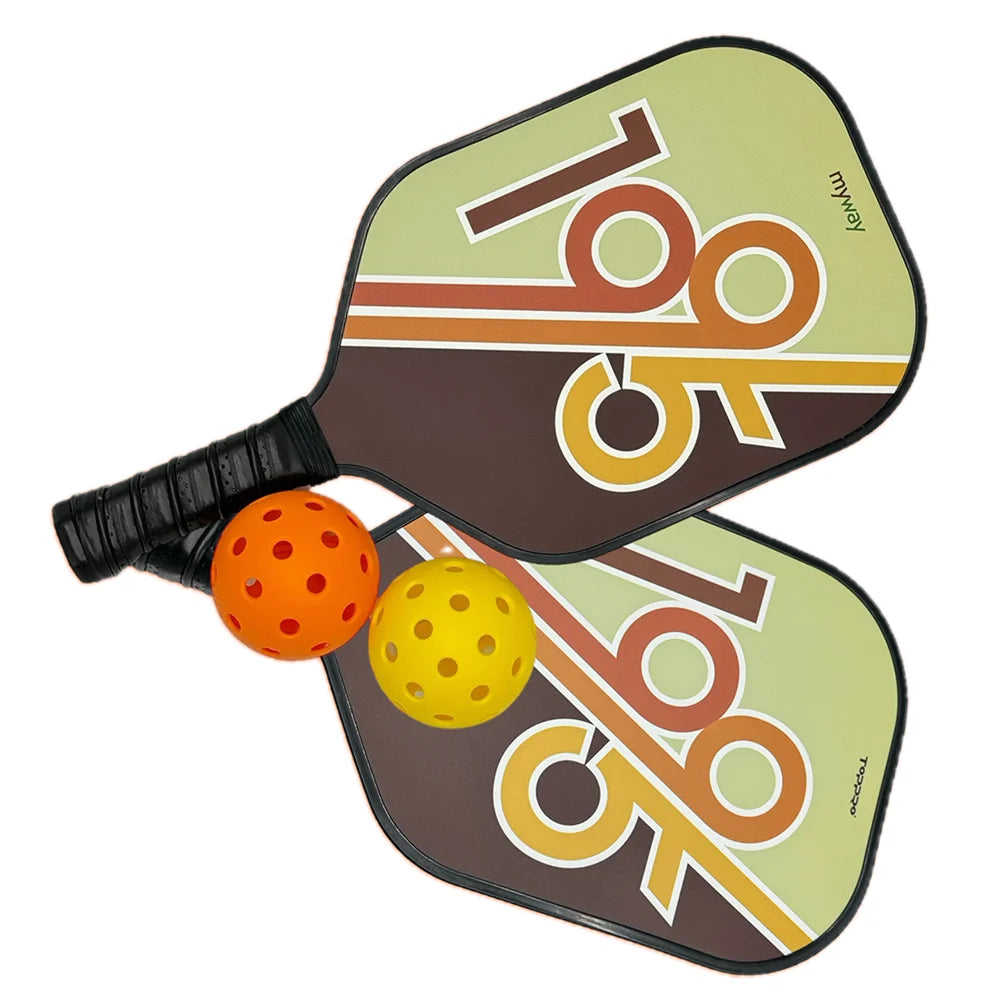 Color Design Pickleball Paddle Set Custom Carbon Fiber Pickelball Paddle Pickleball