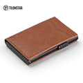TILONSTAR Trading Card Case for 9 Cards Titanium Aluminum Pop up Wallet Protection Credit ID Cards RFID Wallets MegaBDM