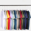 Bangladesh China Factory Price 180g Cotton T Shirt Unisex Loose Fit Crew Neck Short Sleeve Customable T Shirt MegaBDM