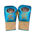 No Boxing No Life Professional Lace-Up Cowhide Leather Boxing Gloves Thick 4-Layer Padding Full Finger Moisture Wicking Boxing