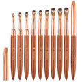 Top Quality Wood Handle Germany Kolinsky Nail Brushes Professional Sable Nail Brush for Acrylic MegaBDM