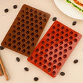 Creative Coffee Bean Shaped Silicone Mold 1pc Bakeware Set for Fudge & Chocolate Baking