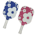 Unibody Red Thermoformed Pickleball Paddle with Honeycomb Core Thick Squash Balls
