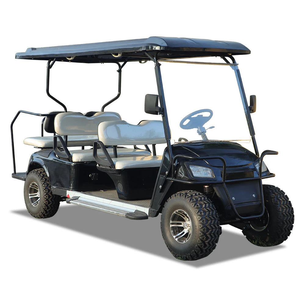Bulk Order Good Price 6 Seaters 4 Wheel Electric Club Car Golf Cart for Hotels