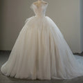 Jancember SFY224 Beautiful Sleeveless Empire Plus Size Women's Wedding Dresses MegaBDM