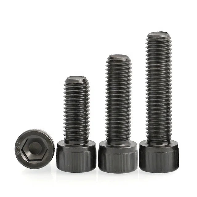 Taily Factory Wholesale  High Tensile Black Oxide DIN912 Alloy Steel Cylindrical Hexagon Socket-head Screw