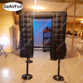 Customized 360 Inflatable Photo Booth With Led Cube Photo Tent