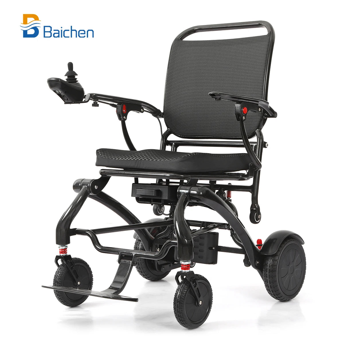 Ultra Light Off-road Instant Folding Portable High Strength Carbon Fiber Power Electric Wheelchair for Seniors