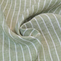 Summer Breathable 100 Flax Yarn-dyed Classic Clothes Fabric Pure Stripe 100% Fabrics for Shirts Casual