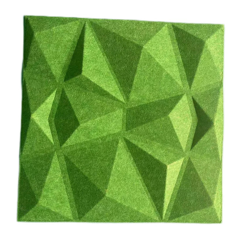 Sound Dampening Formed 3D PET Felt Acoustic Wall Panels Molded 3D Polyester Fiber Acoustic Ceiling Tiles
