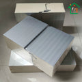 Angola Metal Carved Steel Sandwich Siding Panel PU Coated for Exterior Walls & Workshops