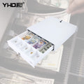 4 Bills 5 Coins Automatic POS Cash Register Drawer CE RoHS FCC Money Drawer with Emergency Switch for Shopping Mall Restaurant