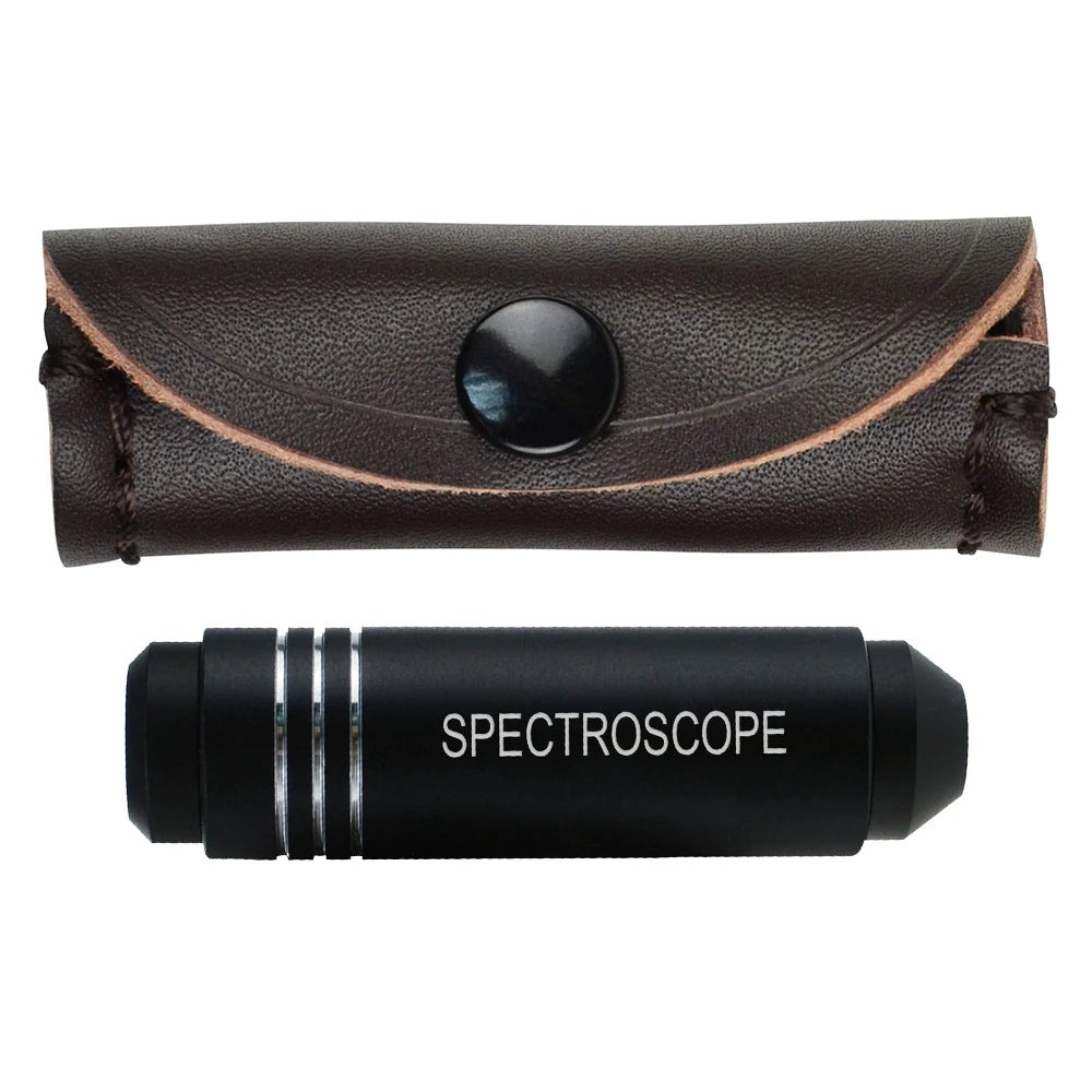 Trendy and High Quality Pocket-size Diffraction Spectroscope Gemological Jewelry Tool 15mm Jeweler Gem Stone Tool