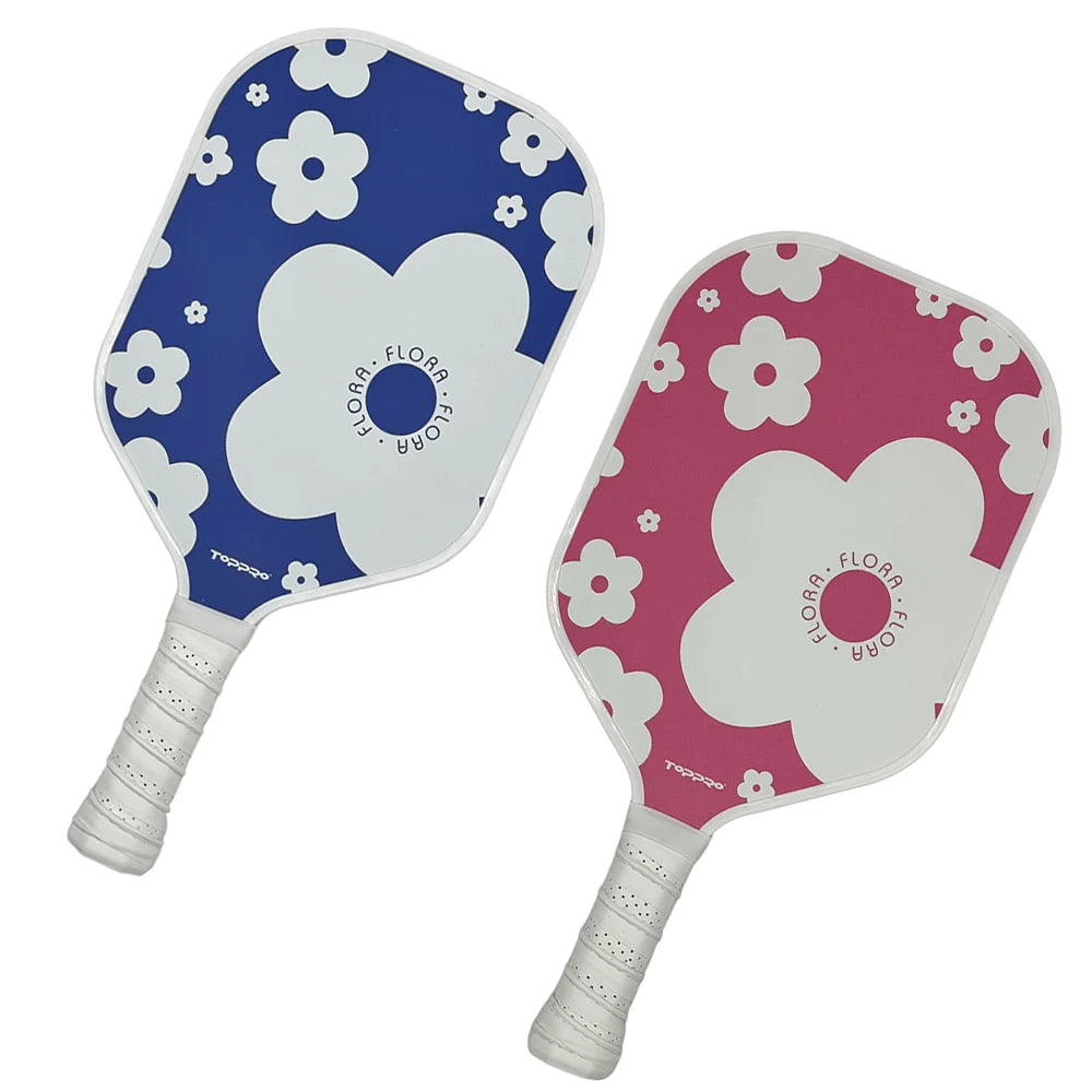 Red Unibody Thermoformed Pickleball Paddle with Thick Squash Balls Premium Product