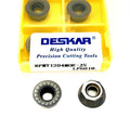DESKAR 10P RPMT RDMW RDMT 08T2MOE 1204MO Carbide Indexable Insert CNC Round Milling Cutter Insert Face Mill for Stainless Steel MegaBDM