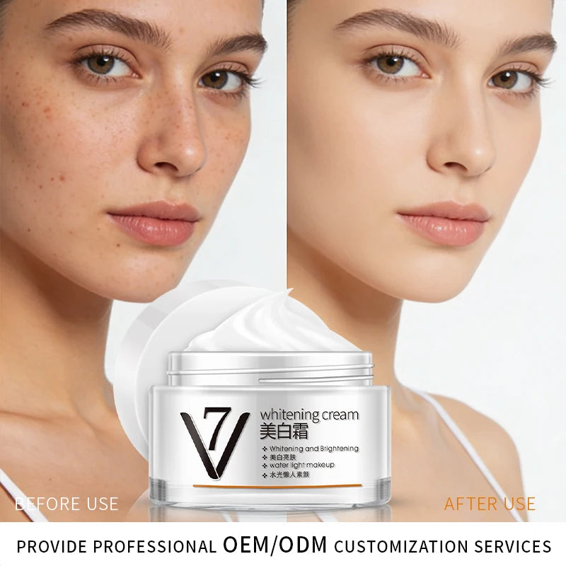 Private Label Organic Anti-Aging Anti-Wrinkle Whitening Firming Moisturizing Nourishing Natural Facial Cream Lotion Cordyceps