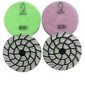 100mm  Diamond Polishing Pads Suitable for Marble Granite Quartz  Stones