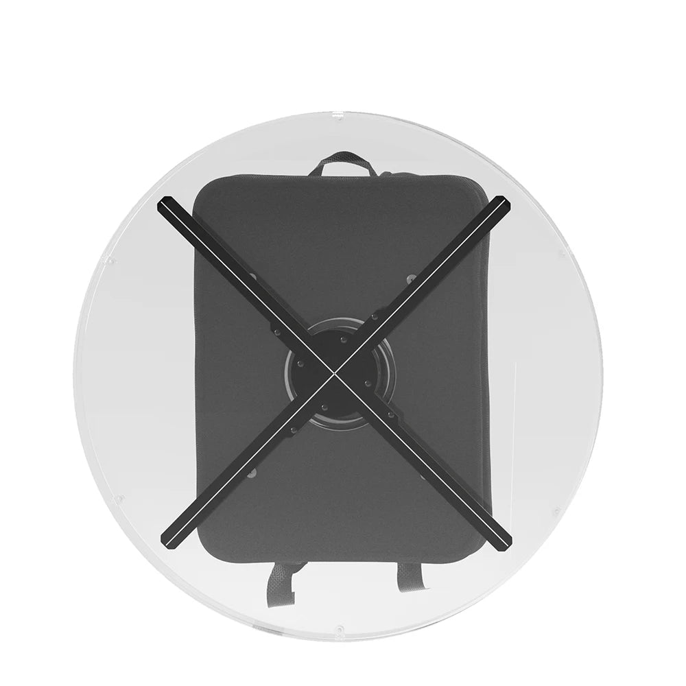 Digital Signage and Displays Mobile Backpack 3D Hologram Fan for Advertising Equipment