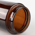 Customizable Spray-Painted Semi-Transparent Cream Jar - Food-Grade Glass Air-Tight Seal Vibrant Patterns for Skincare Brands