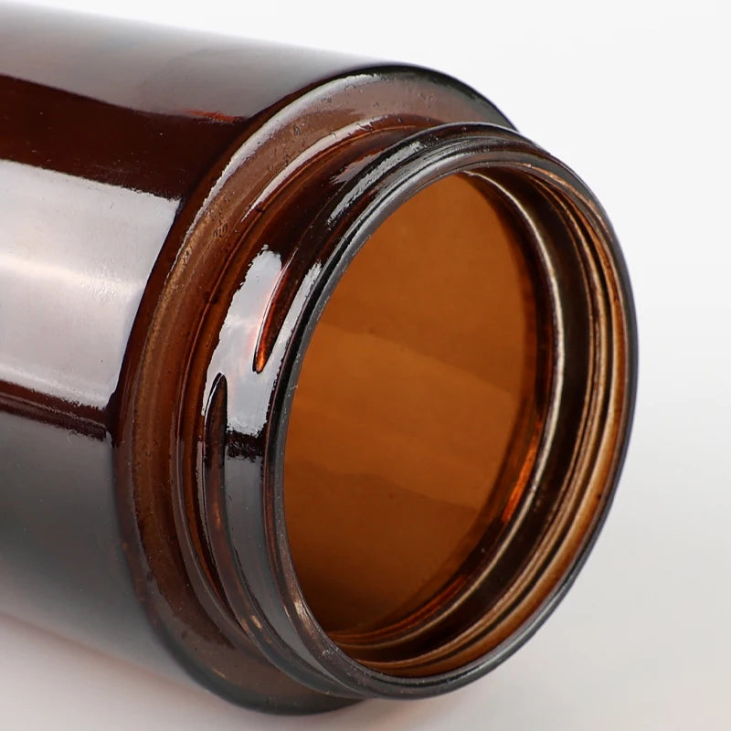 Customizable Spray-Painted Semi-Transparent Cream Jar - Food-Grade Glass Air-Tight Seal Vibrant Patterns for Skincare Brands