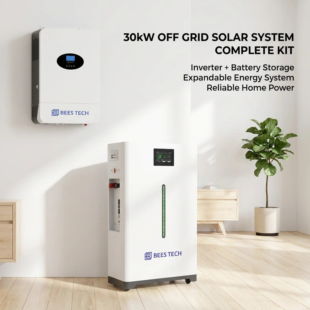 30KW Solar Panels China Solar System OFF Grid Full Set Complete Kit Solar Energy System