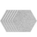 Soundproof Hexagon PET Felt Acoustic Wall Panel Recycled PET Acoustic Ceiling Tiles