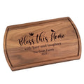 Personalized Walnut Wood Cheese Board Custom Engraved wedding Gift Chopping Block for Housewarming New Home First chopping board
