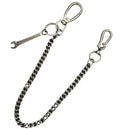 Men Trousers  Spike Retro Metal Chain Hip-hop Punk Style Pants Waist Belt Key Chain Money Clip Chain Trendy Accessories
