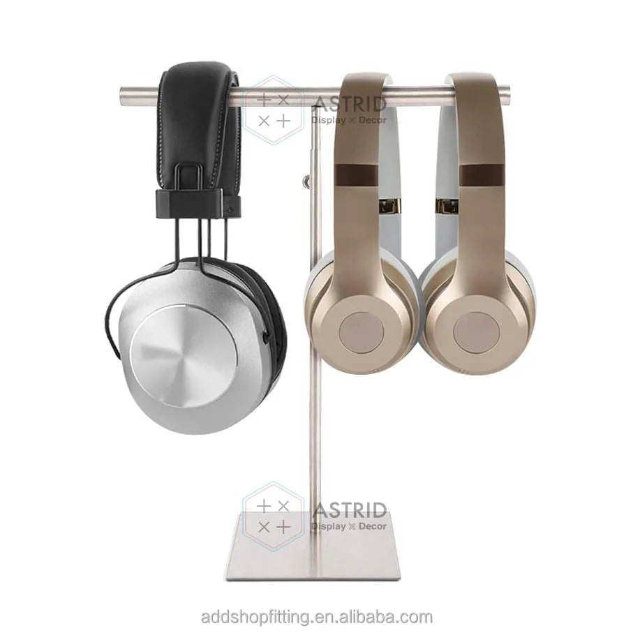 Astrid Durable Shop Earphones Headsets Display Rack Holder Headphone Stand for Electronics Store